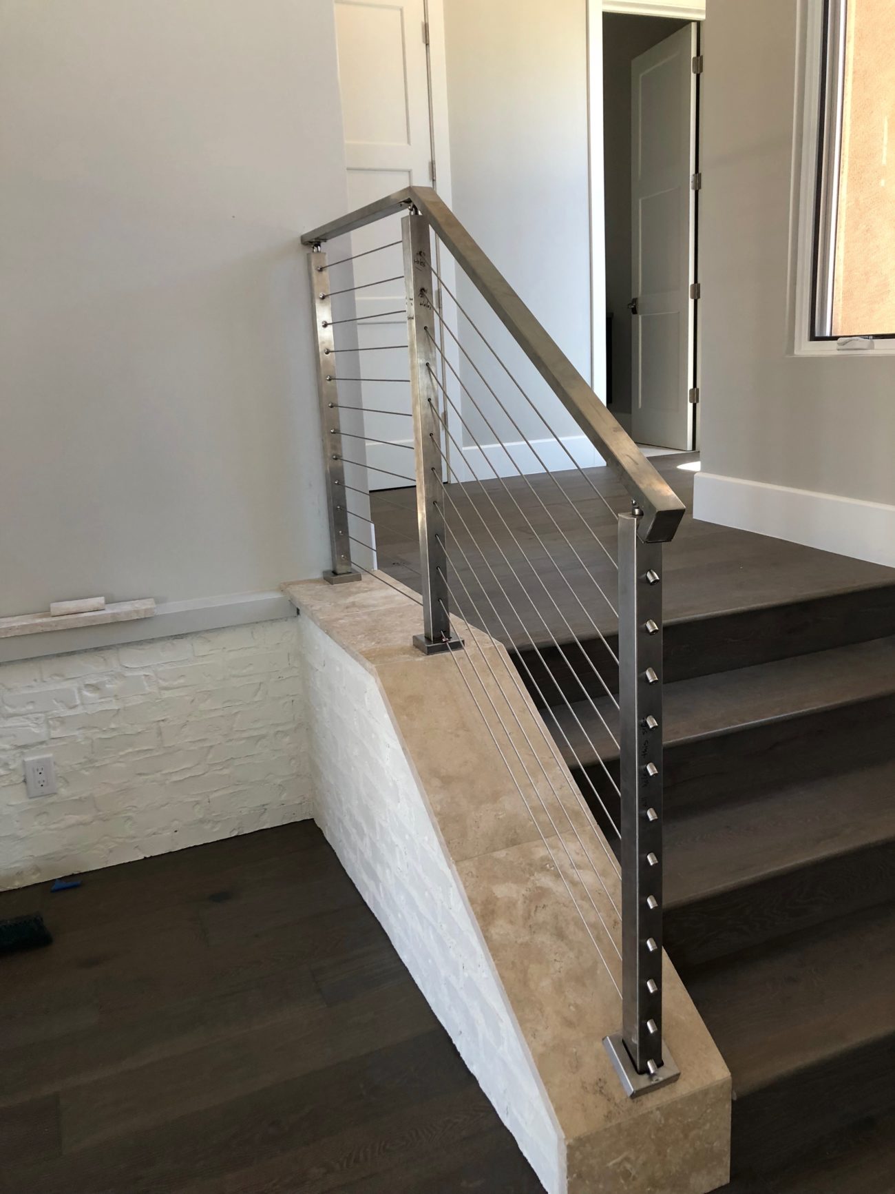 Metal Bannister Legacy Ironworks